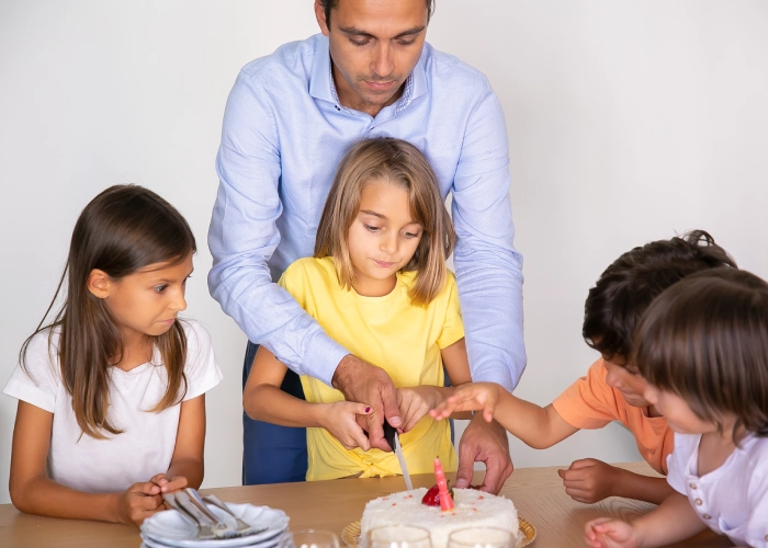 Parents interacting at montessori schools near me event