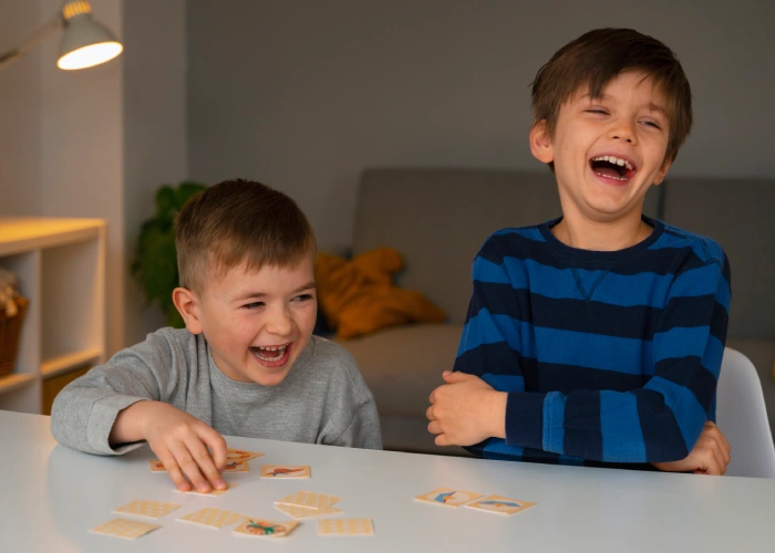 Child expressing emotions in playschools near me